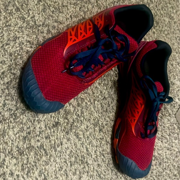 Women's Merrell All Out Terra Light Running Trail Shoe Red - Picture 2 of 7